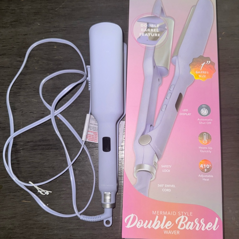 Mermaid Style Double Barrel Waver